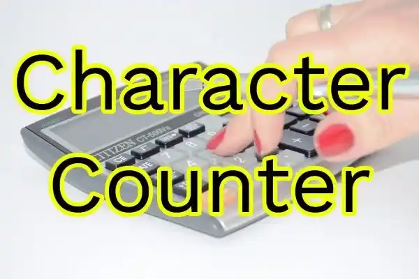 Free Character Counter Tool