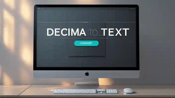 Free Decimal to Text Converter Tool