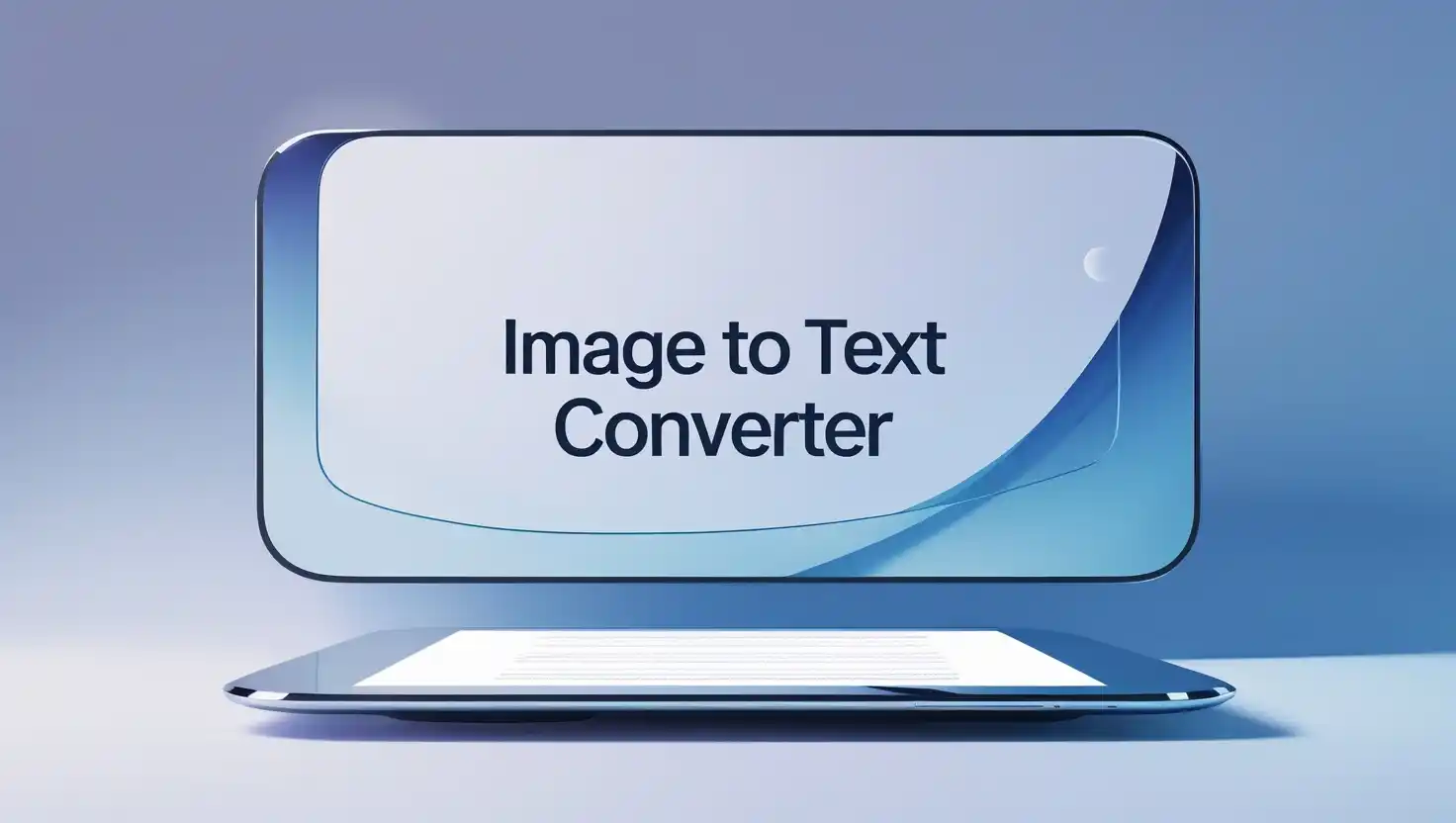 Free Image to Text Converter Tool
